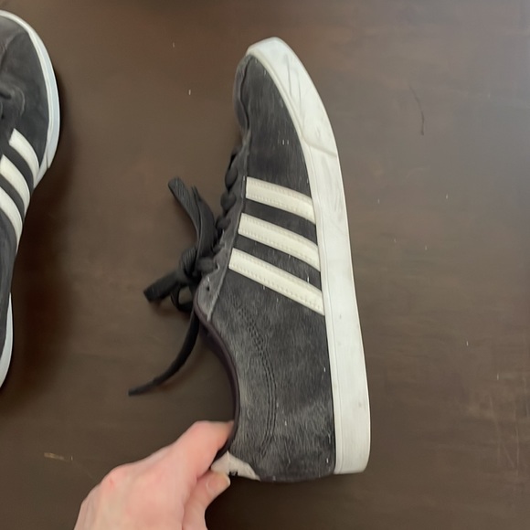 Dark gray Adidas Neo Cloudfoam sneakers - Picture 8 of 11